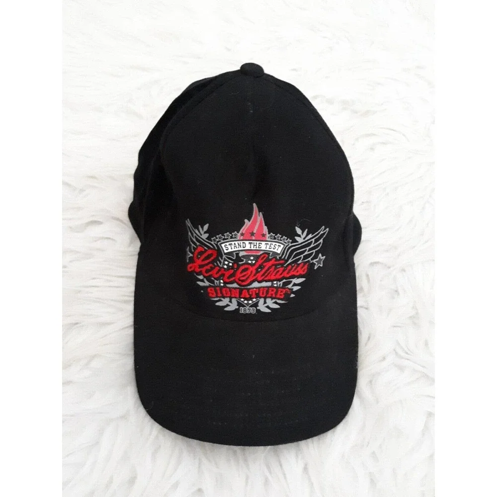 Levi Strauss Signature 1873 Stand The Test Baseball Hat Flex-Fitted Cap One Size